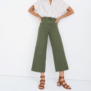 Madewell Emmett Wide-Leg Crop Pants